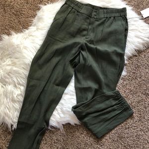 Olive dress pants